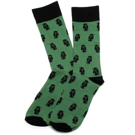 Green Yoda Socks