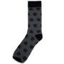 Grey Darth Vader Socks