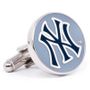 Grey New York Yankees Cufflinks