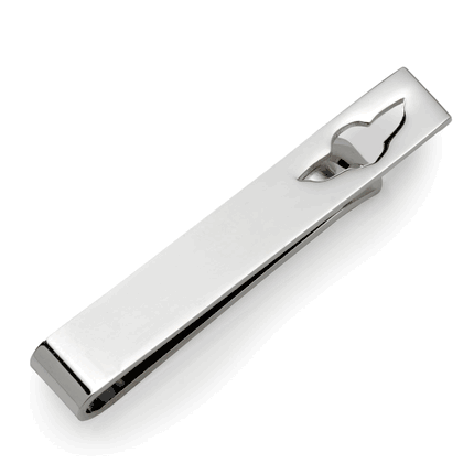 Grogu Cut Out Tie Bar