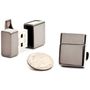 Gunmetal 2Gb Usb Flash Drive Cufflinks