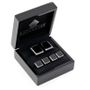 Gunmetal And Onyx Jfk Presidential Stud Set