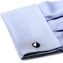 Gunmetal Double Spike Cufflinks-CLI-RR-439-GM