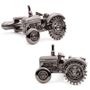 Gunmetal Tractor Cufflinks