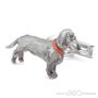 Hand Painted Dachshund Dog Cufflinks