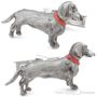 Hand Painted Dachshund Dog Cufflinks