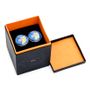 Hand Painted Indiana State Quarter Cufflinks