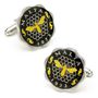 Hand Painted Malta Coin Cufflinks