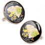 Hand Painted South Carolina State Quarter Cufflinks