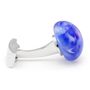 Handcrafted Glass Blue Marble Cufflinks