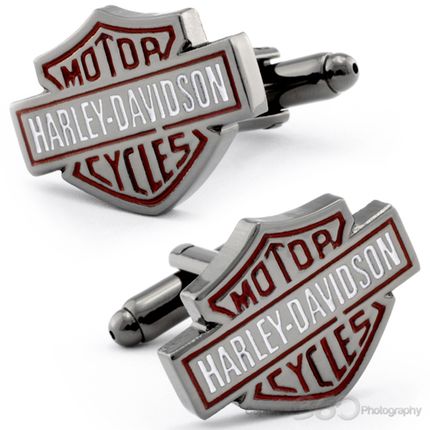 Harley Davidson Bike Logo Cufflinks