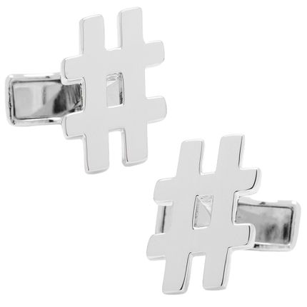 Hashtag Cufflinks
