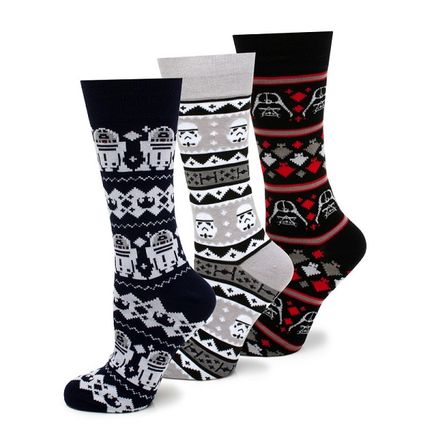 Holiday Edition Star Wars 3 Pair Socks Gift Set