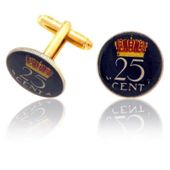 Holland Coin Cuff Links
