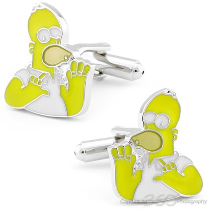 Homer Simpson - Yellow Simpsons Cufflinks