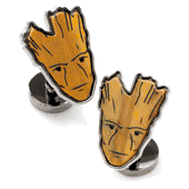 I Am Groot Tigers Eye Cufflinks