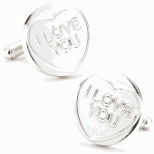 I Love You Sweetheart Cufflinks