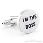 I'M The Boss Cuff Links