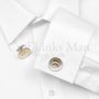 Iceland 5-Kronur Dolphins Cufflinks