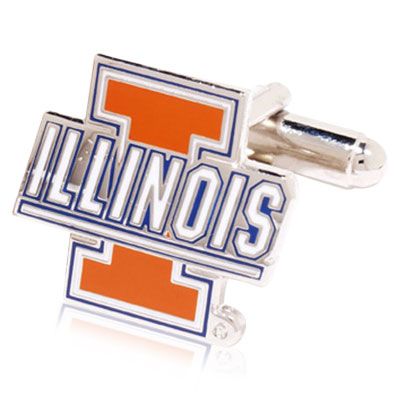 Illinois Fighting Illini Cufflinks