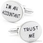 Im An Accountant Trust Me Cufflinks