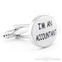 Im An Accountant Trust Me Cufflinks