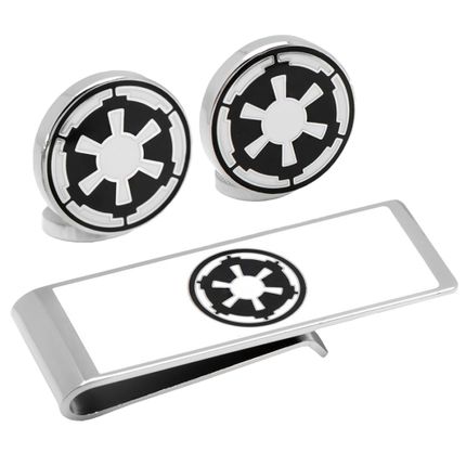 Imperial Empire Cufflinks and Money Clip Gift Set