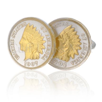 Indian Head Penny Cufflinks