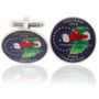 Indianian Quarter Coin Cuff Links