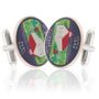 Iowan Quarter Coin Cuff Links