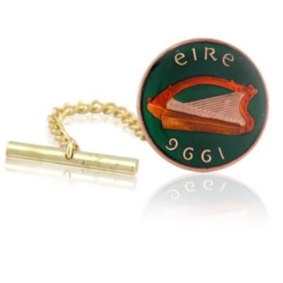 Ireland Harp Coin Tie Tack