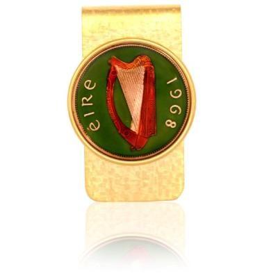 Ireland (Harp Side) Coin Money Clip