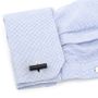 Iron Black Cylinder Flip Cufflinks