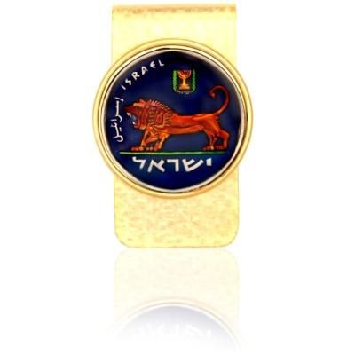 Israel Lion Of Judah Coin Money Clip