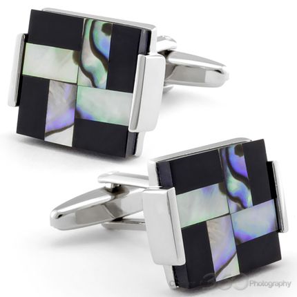 Jades of Black Cufflinks