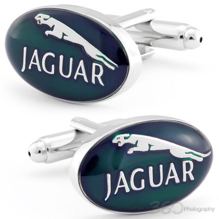 Jaguar Luxury Car Logo Cufflinks