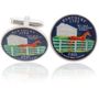 Kentuckian Quarter Coin Cuff Links