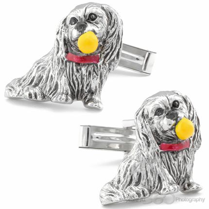 King Charles Cavalier Spaniel Cufflinks