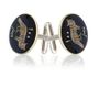 Kurdistan Wolf Coin Cuff Links