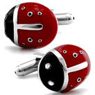 Lady Bug Cufflinks
