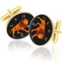 Leo-The Lion Coin Cufflinks