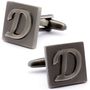 Letter D Square Cufflinks