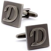 Letter D Square Cufflinks