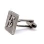 Letter H Square Cufflink