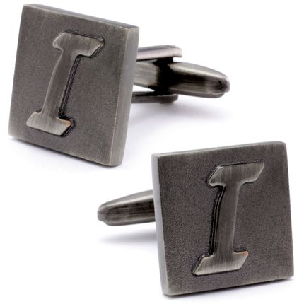Letter I Square Cufflinks