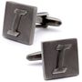Letter I Square Cufflinks