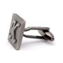 Letter K Square Cufflink