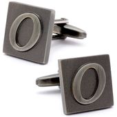 Letter O Square Cufflinks