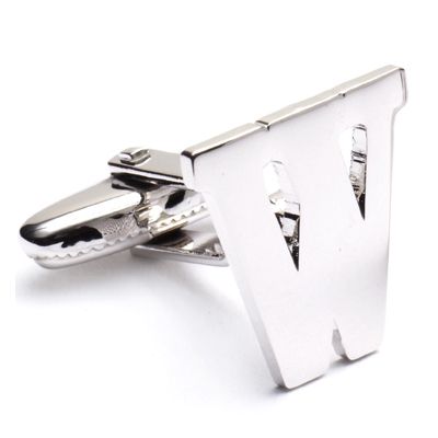 Letter W Cufflinks