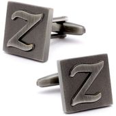 Letter Z Square Cufflinks